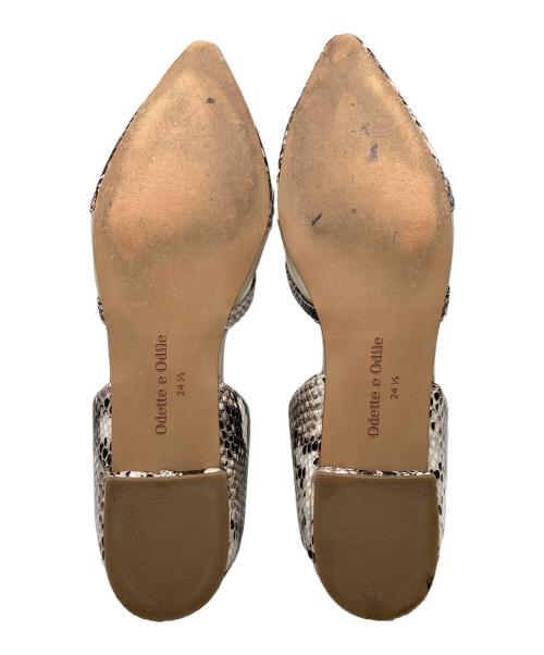 Odette e Odile（オデットエオディール）Odette e Odile (オデットエオディール) セパレートパンプス ホワイト サイズ:24 1/2の古着・服飾アイテム