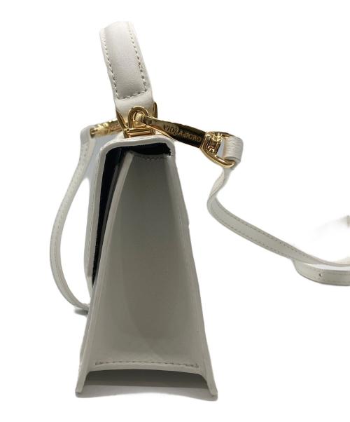 VIOLAd'ORO（ヴィオラドーロ）VIOLAd'ORO (ヴィオラドーロ) ショルダーバッグ ホワイトの古着・服飾アイテム