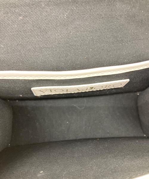 VIOLAd'ORO（ヴィオラドーロ）VIOLAd'ORO (ヴィオラドーロ) ショルダーバッグ ホワイトの古着・服飾アイテム