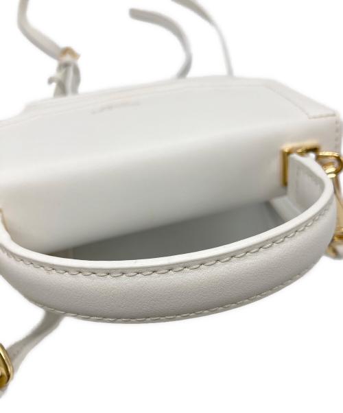 VIOLAd'ORO（ヴィオラドーロ）VIOLAd'ORO (ヴィオラドーロ) ショルダーバッグ ホワイトの古着・服飾アイテム