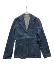 MAX&Co.（マックスアンドコー）の古着「デニムショートコート」｜ブルー