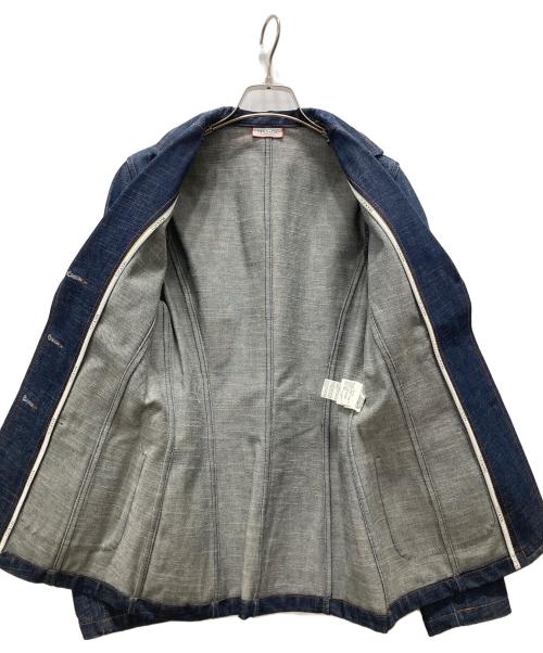 MAX&Co.（マックスアンドコー）MAX&Co. (マックスアンドコー) デニムショートコート ブルー サイズ:40の古着・服飾アイテム