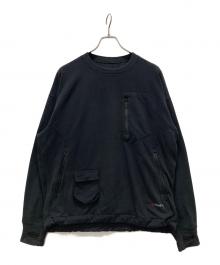 F/CE.（エフシーイー）の古着「POLARTEC MC CREW/ポーラテック マイクロフリース」｜ブラック