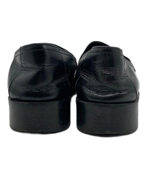 GUCCI（グッチ）GUCCI (グッチ) スクエアトゥビットローファー ブラック サイズ:７Bの古着・服飾アイテム