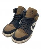 NIKEナイキ）の古着「WMNS AIR JORDAN 1 MID SE」｜カーキ