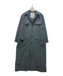 BED&BREAKFAST（ベッド・アンド・ブレックファスト）の古着「ロングコート」｜グレー