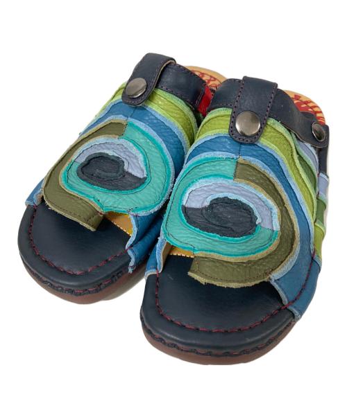 estacion（エスタシオ）ESTACION (エスタシオ) サンダル マルチカラー サイズ:Sの古着・服飾アイテム