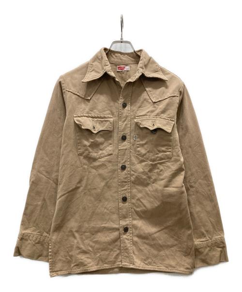 LEVI'S（リーバイス）LEVI'S (リーバイス) 70’s ウエスタンシャツジャケット ブラウン サイズ:Sの古着・服飾アイテム