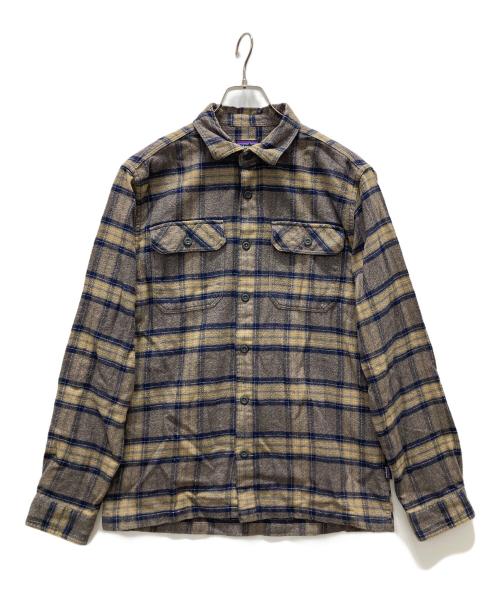 Patagonia（パタゴニア）Patagonia (パタゴニア) ネルシャツ ブラウン サイズ:Sの古着・服飾アイテム