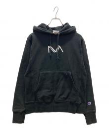 Champion REVERSE WEAVE（チャンピオン リバース ウィーブ）の古着「パーカー」｜ブラック