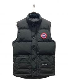 CANADA GOOSE（カナダグース）の古着「ダウンベスト」｜ブラック