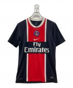 NIKE×Paris Saint-Germainナイキ×パリサンジェルマン）の古着「ゲームシャツ」｜ネイビー