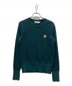 maison kitsuneメゾンキツネ）の古着「ニット」｜グリーン
