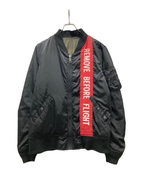 AVIREX（アヴィレックス）AVIREX (アヴィレックス) 35周年記念フライトジャケット ブラック サイズ:Lの古着・服飾アイテム