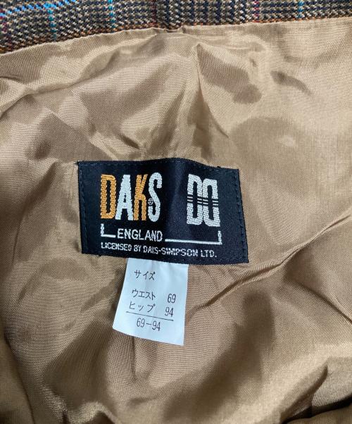 DAKS（ダックス）DAKS (ダックス) セットアップ ブラウン サイズ:Lの古着・服飾アイテム