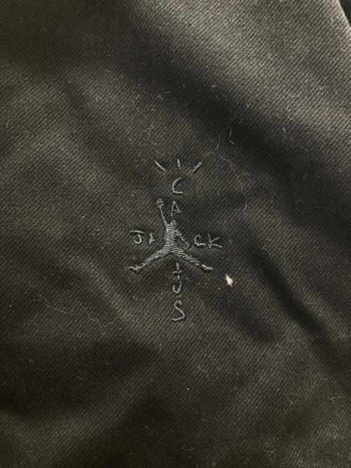 JORDAN（ジョーダン）JORDAN (ジョーダン) TRAVIS SCOTT (トラヴィススコット) 1/2ジップ ジャケット ブラック サイズ:Lの古着・服飾アイテム