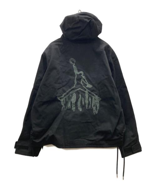 JORDAN（ジョーダン）JORDAN (ジョーダン) TRAVIS SCOTT (トラヴィススコット) 1/2ジップ ジャケット ブラック サイズ:Lの古着・服飾アイテム