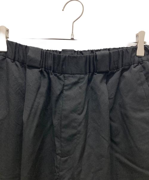 Dulcamara（ドゥルカマラ）Dulcamara (ドゥルカマラ) よそいきオーバータックパンツ ブラック サイズ:1の古着・服飾アイテム