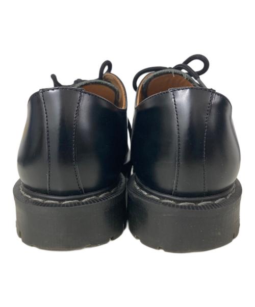 SOLOVAIR（ソロヴェアー）SOLOVAIR (ソロヴェアー) スチールトゥシューズ/3 Eye Gibson Shoe ブラック サイズ:9の古着・服飾アイテム