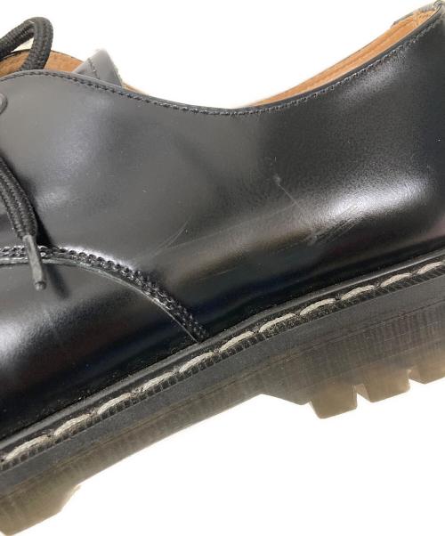 SOLOVAIR（ソロヴェアー）SOLOVAIR (ソロヴェアー) スチールトゥシューズ/3 Eye Gibson Shoe ブラック サイズ:9の古着・服飾アイテム