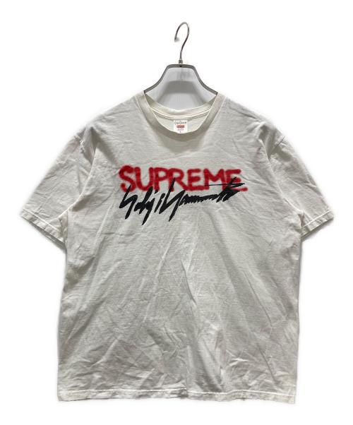 SUPREME（シュプリーム）Supreme (シュプリーム) YOHJI YAMAMOTO (ヨウジヤマモト) Logo Tee ホワイト サイズ:Lの古着・服飾アイテム