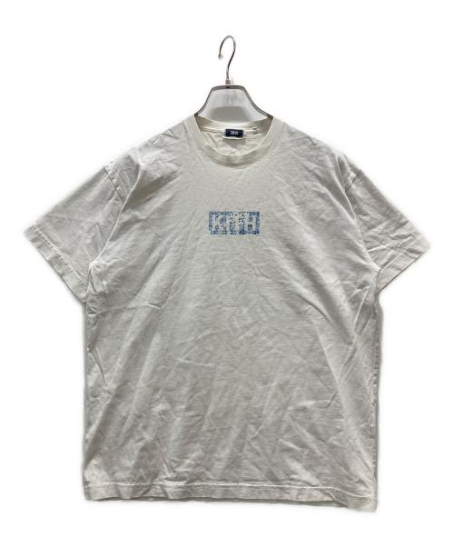 KITH（キス）KITH (キス) ボックスロゴTシャツ ホワイト サイズ:Mの古着・服飾アイテム