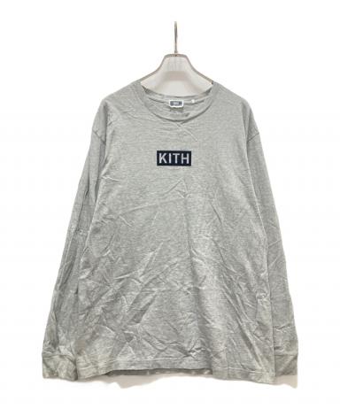 中古・古着通販】KITH (キス) クラシックBOXロゴ ロングスリーブT