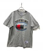 SUPREME×Championシュプリーム×チャンピオン）の古着「19SS Chrome S/S Top」｜グレー