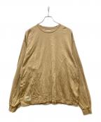 WTAPSダブルタップス）の古着「21AW GPS/LS/COTTON」｜ベージュ