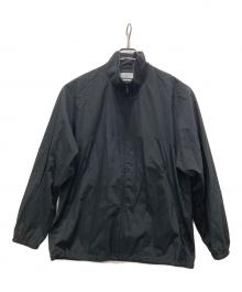 Graphpaper（グラフペーパー）の古着「Semi-Dull Poplin Stand Collar Blouson」｜ブラック