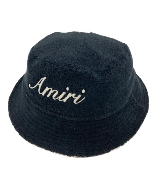 AMIRI（アミリ）AMIRI (アミリ) バンダナリバーシブルバケットハット ブラックの古着・服飾アイテム