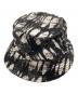 AMIRI (アミリ) バンダナリバーシブルバケットハット ブラック：19000円