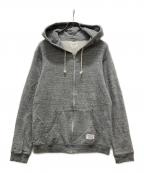 WACKO MARIAワコマリア）の古着「バックマリアプリント ジップパーカー」｜グレー