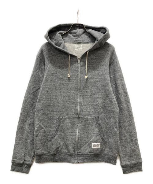 WACKO MARIA（ワコマリア）WACKO MARIA (ワコマリア) バックマリアプリント ジップパーカー グレー サイズ:Lの古着・服飾アイテム