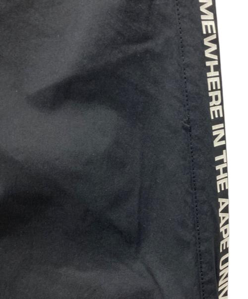 Aape BY A BATHING APE（エーエイプ バイ アベイシングエイプ）AAPE BY A BATHING APE (エーエイプ バイ アベイシングエイプ) AAPE NOW WOVEN PANTS ブラック サイズ:Sの古着・服飾アイテム