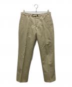 INCOTEXインコテックス）の古着「DOESKIN スリムフィット スラックス」｜ブラウン