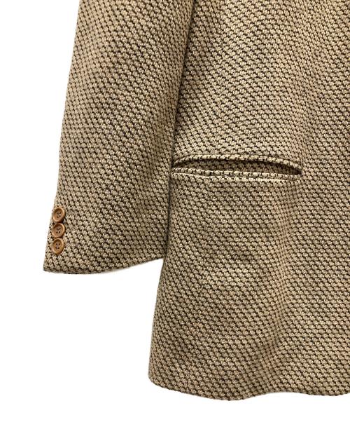 GIORGIO ARMANI（ジョルジョアルマーニ）GIORGIO ARMANI (ジョルジョアルマーニ) 2Bジャケット ブラウン サイズ:50の古着・服飾アイテム