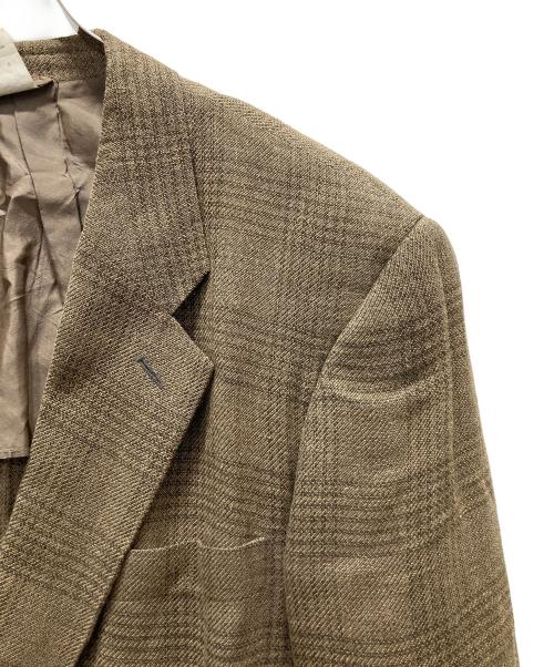 GIORGIO ARMANI（ジョルジョアルマーニ）GIORGIO ARMANI (ジョルジョアルマーニ) テーラードジャケット ブラウン サイズ:50の古着・服飾アイテム