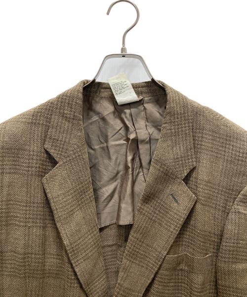GIORGIO ARMANI（ジョルジョアルマーニ）GIORGIO ARMANI (ジョルジョアルマーニ) テーラードジャケット ブラウン サイズ:50の古着・服飾アイテム