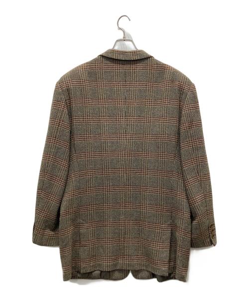 GIORGIO ARMANI（ジョルジョアルマーニ）GIORGIO ARMANI (ジョルジョアルマーニ) 3Bジャケット ブラウン サイズ:50の古着・服飾アイテム