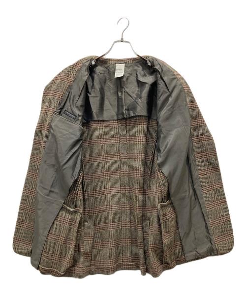 GIORGIO ARMANI（ジョルジョアルマーニ）GIORGIO ARMANI (ジョルジョアルマーニ) 3Bジャケット ブラウン サイズ:50の古着・服飾アイテム