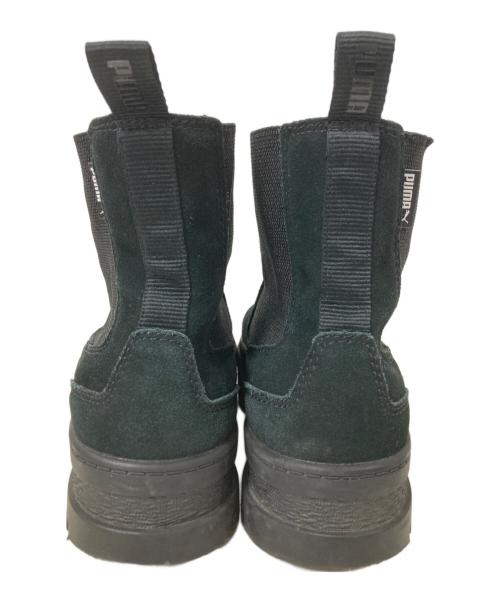 PUMA（プーマ）PUMA (プーマ) MAYZE CHELSEA SUEDE ブラック サイズ:24.5の古着・服飾アイテム