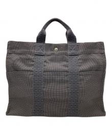 HERMES（エルメス）の古着「エールライントートバッグ」｜グレー