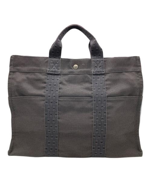 HERMES（エルメス）HERMES (エルメス) エールライントートバッグ グレーの古着・服飾アイテム