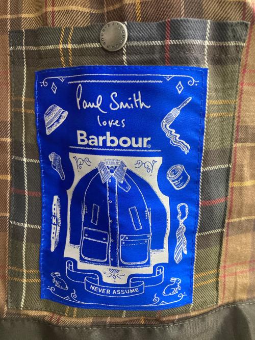 Barbour（バブアー）Barbour (バブアー) Paul Smith (ポールスミス) Bedale グリーン サイズ:38の古着・服飾アイテム