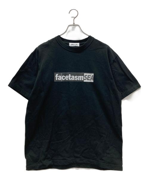 WIND AND SEA（ウィンダンシー）WIND AND SEA (ウィンダンシー) FACETASM (ファセッタズム) Tシャツ ブラック サイズ:Lの古着・服飾アイテム