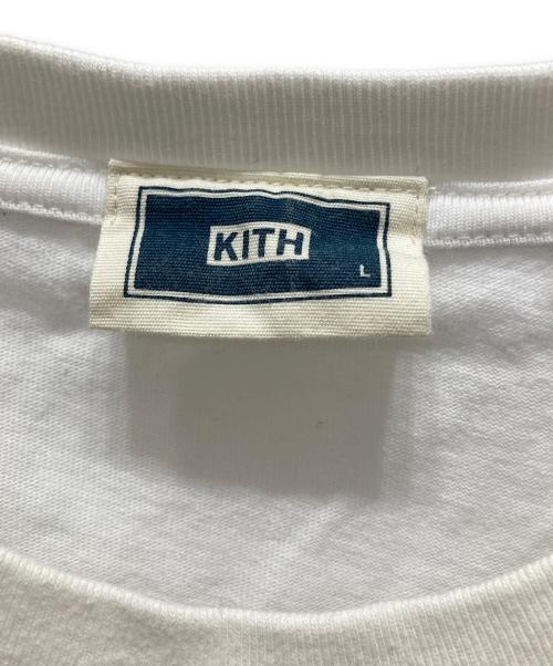 KITH（キス）KITH (キス) ボックスロゴTシャツ ホワイト サイズ:Lの古着・服飾アイテム