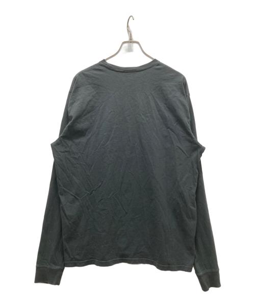 KITH（キス）KITH (キス) ロングスリーブカットソー/Kith L/S Serif Tee ブラック サイズ:Lの古着・服飾アイテム