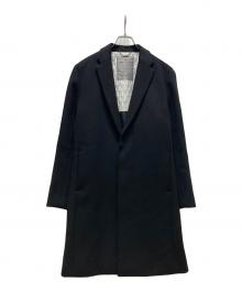 nano・universe（ナノ・ユニバース）の古着「SUPER140'Sチェスターコート」｜ブラック
