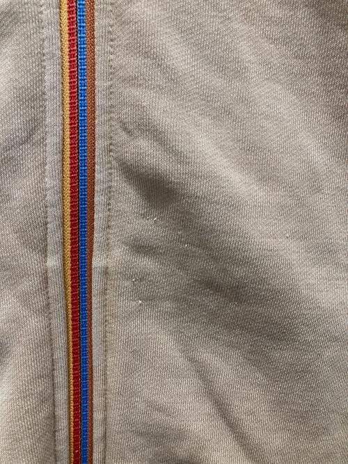 PAUL SMITH（ポールスミス）Paul Smith (ポールスミス) ストライプデザインジップジャケット ブラウン サイズ:Lの古着・服飾アイテム